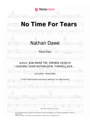 Sheet music, chords Nathan Dawe, Little Mix - No Time For Tears