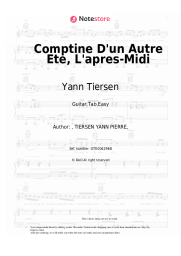 undefined Yann Tiersen - Comptine D'un Autre Ete, L'apres-Midi