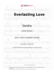 Sheet music, chords Sandra - Everlasting Love