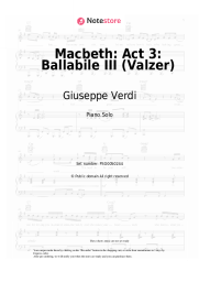 undefined Giuseppe Verdi - Macbeth: Act 3: Ballabile III (Valzer)