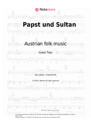 undefined Austrian folk music - Papst und Sultan