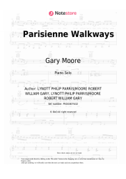 undefined Gary Moore - Parisienne Walkways