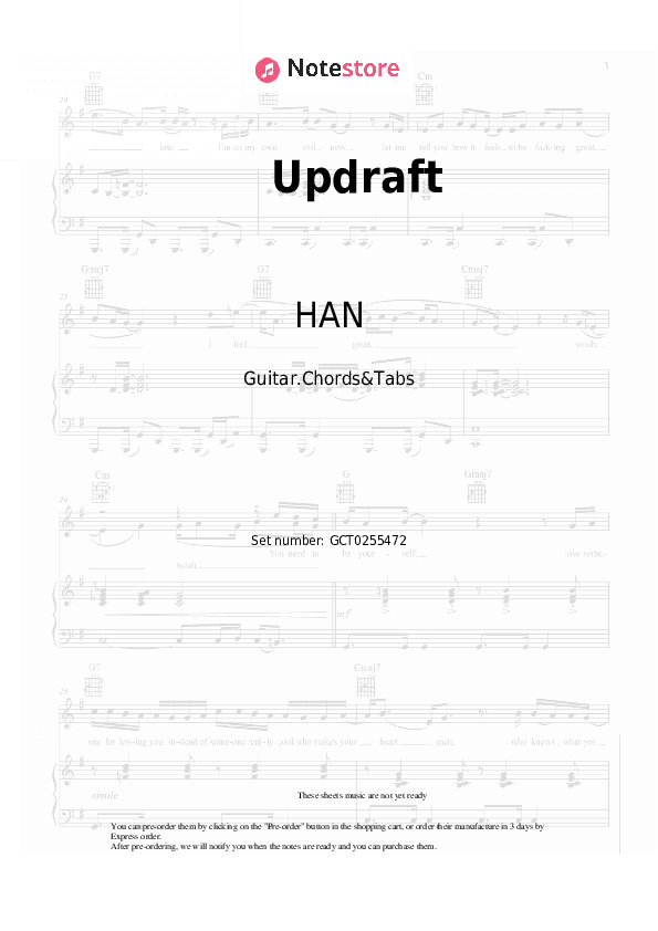 Updraft - HAN Chords and Tabs - Guitar.Chords&Tabs