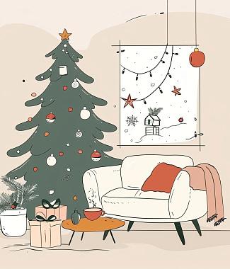 Sheet music of Christmas songs