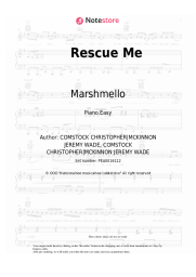 undefined Marshmello, A Day to Remember - Rescue Me