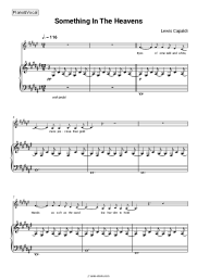 undefined Lewis Capaldi - Something In The Heavens