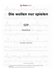 undefined SDP - Die wollen nur spielen