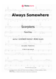 undefined Scorpions - Always Somewhere