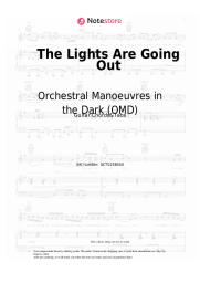 Sheet music, chords Orchestral Manoeuvres in the Dark (OMD) - The Lights Are Going Out