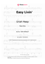 undefined Uriah Heep - Easy Livin'