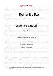 undefined Ludovico Einaudi - Bella Notte